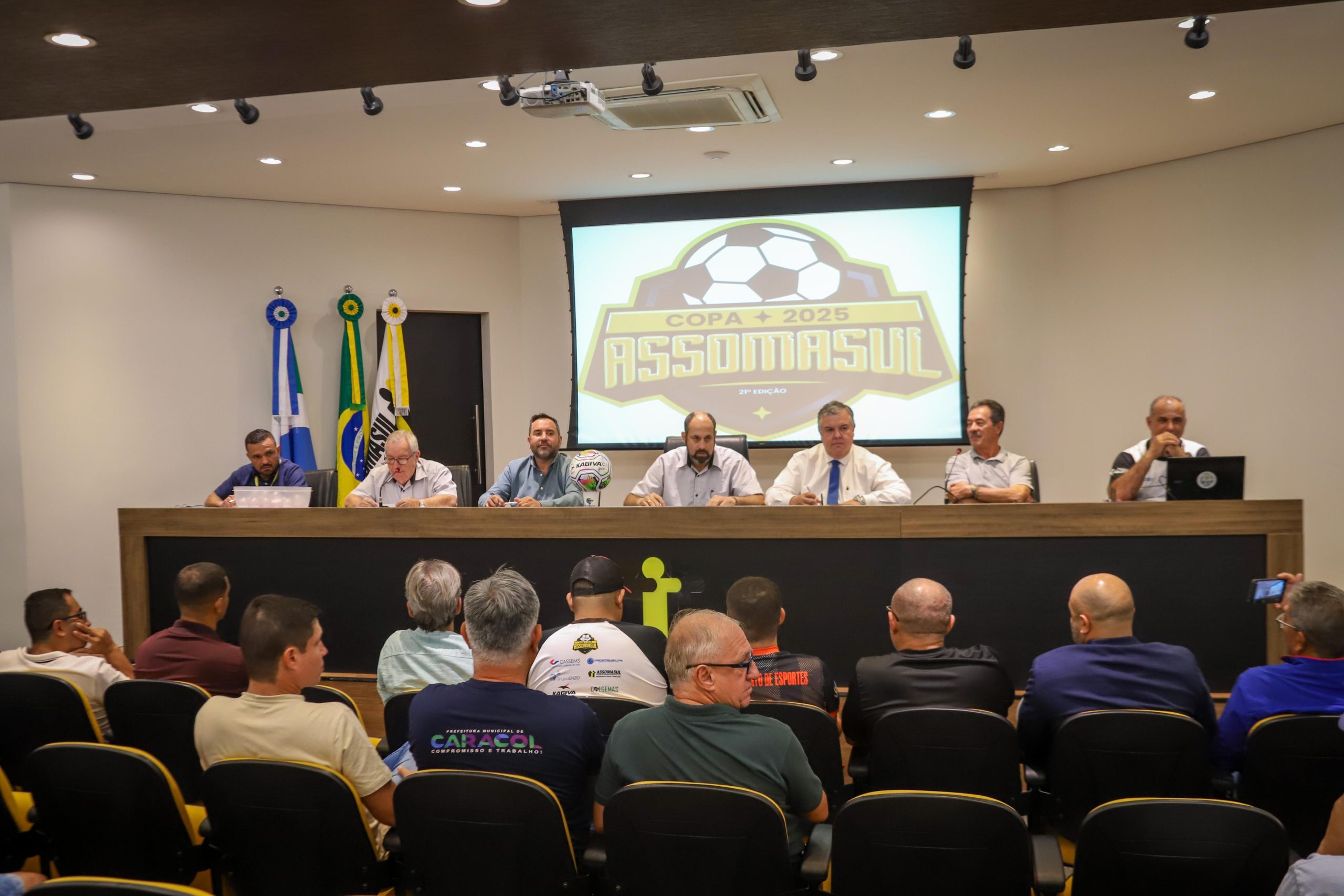 Terceira fase da Copa Assomasul tem sedes definidas em arbitral